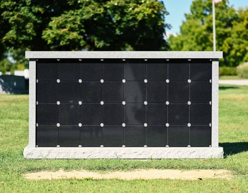 Black and Gray Columbarium