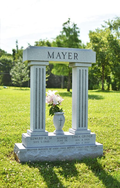 Mayer Companion Monuments and Memorials Classic Column Design