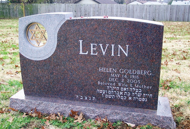 Levin Bronze Star of David