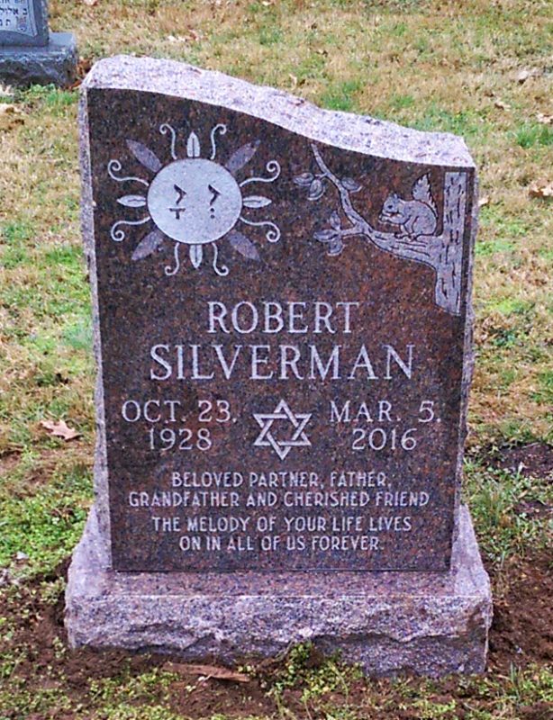 Silverman Jewish Star of David Monument