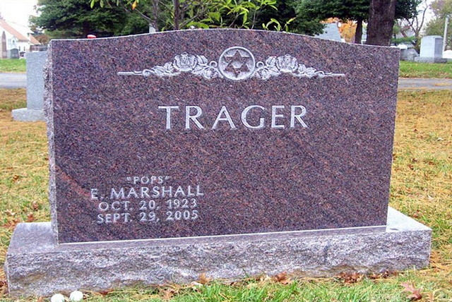 Trager Bronze Tone Granite